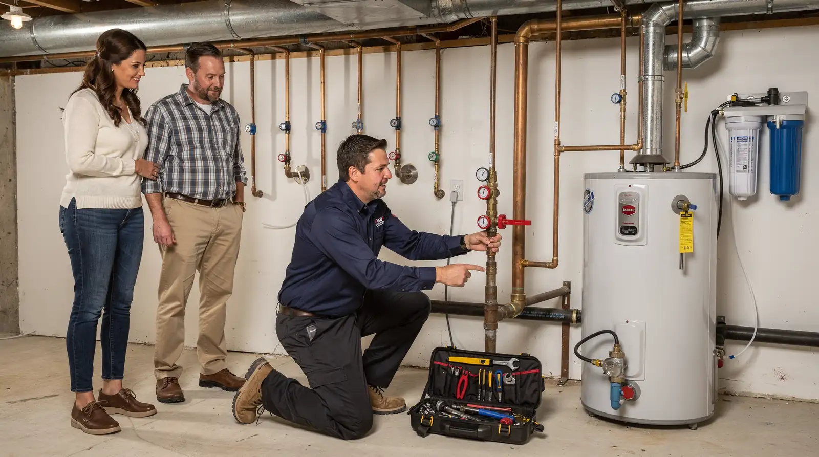 Homeowners should learn their home's plumbing layout, including pipe paths and valve locations, before